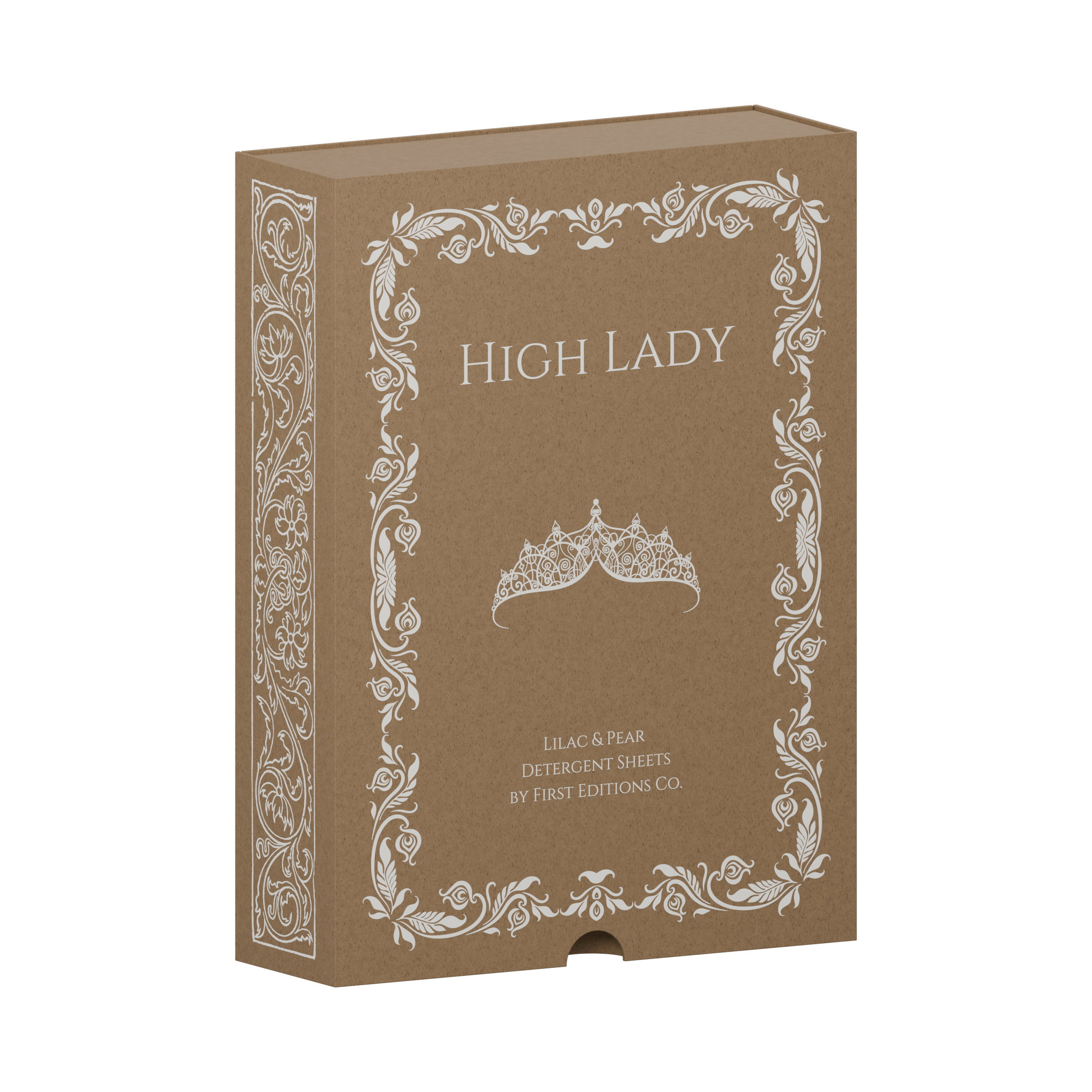 High Lady detergent refill box