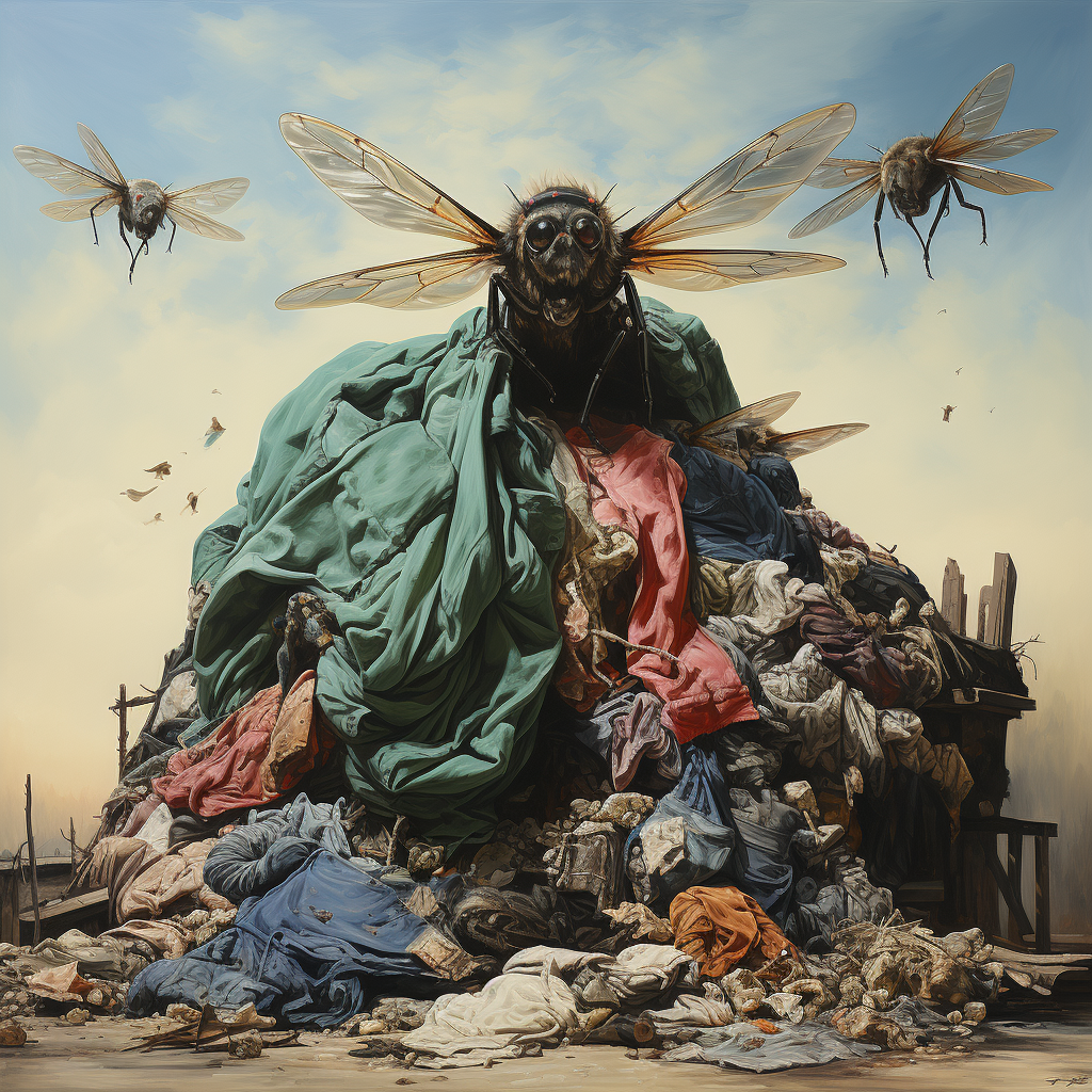 Laundry sheets amidst sparkling clean clothes, representing the pure clean provided by First Editions Co.