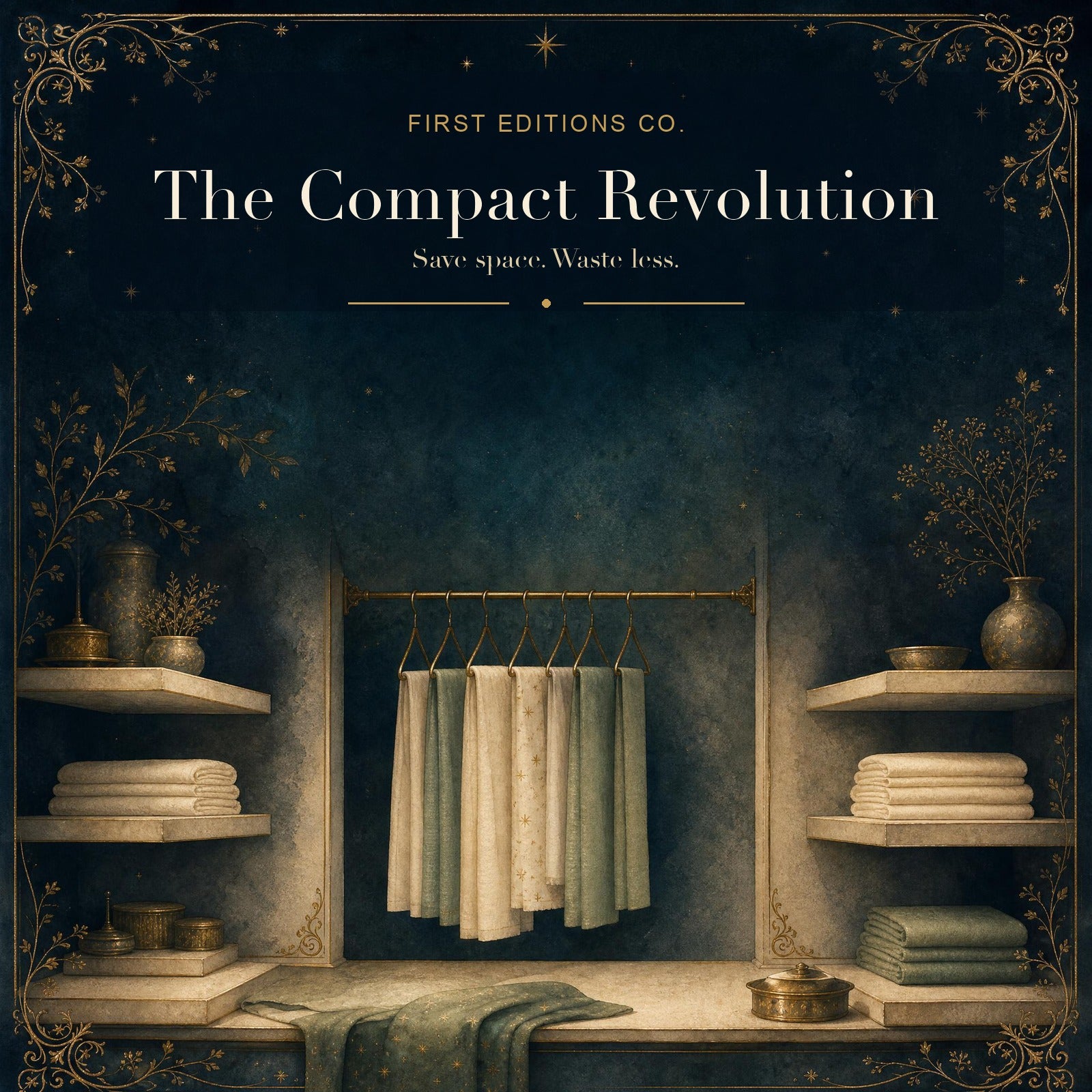 A bookish laundry blog image from First Editions Co.