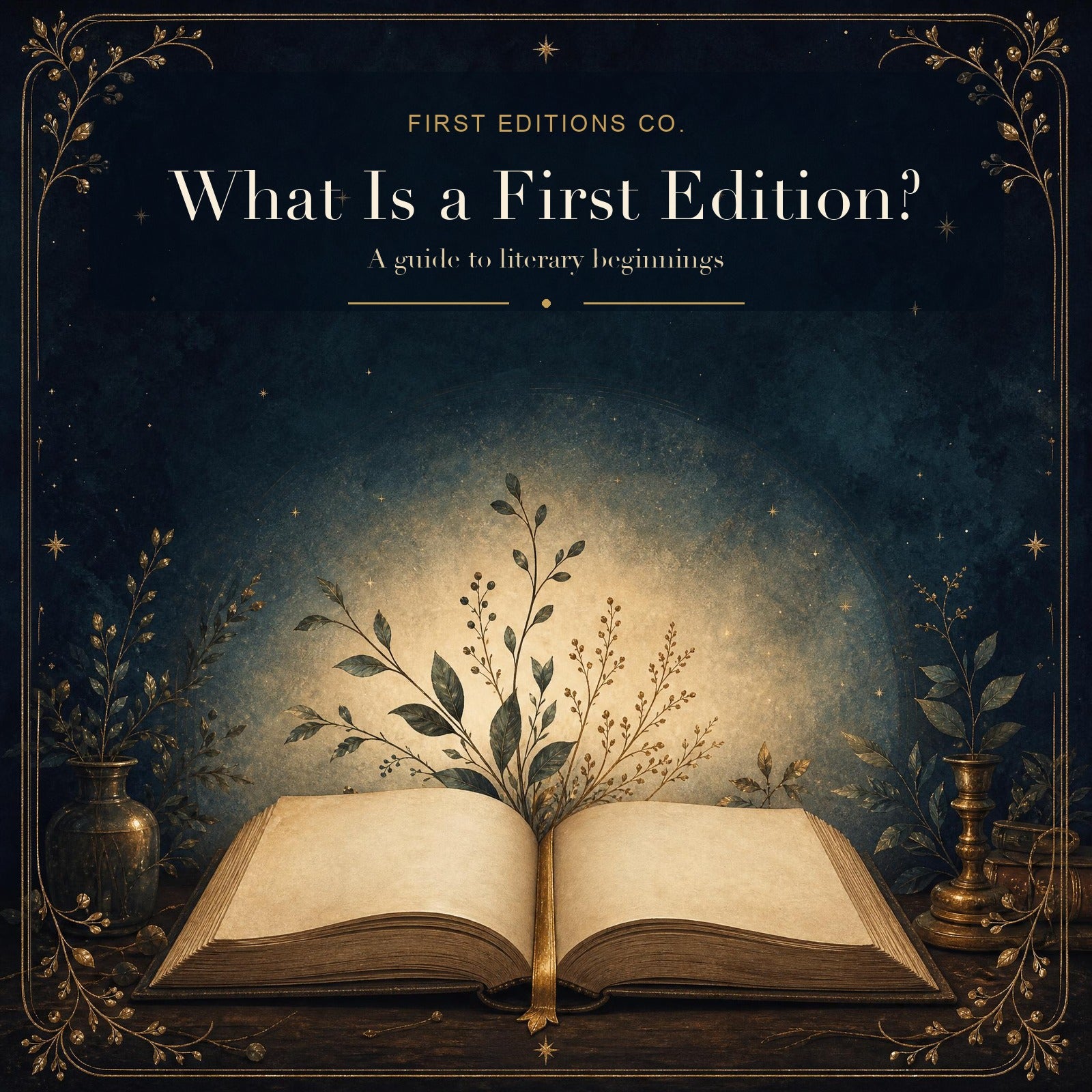 What is a First Edition Book?