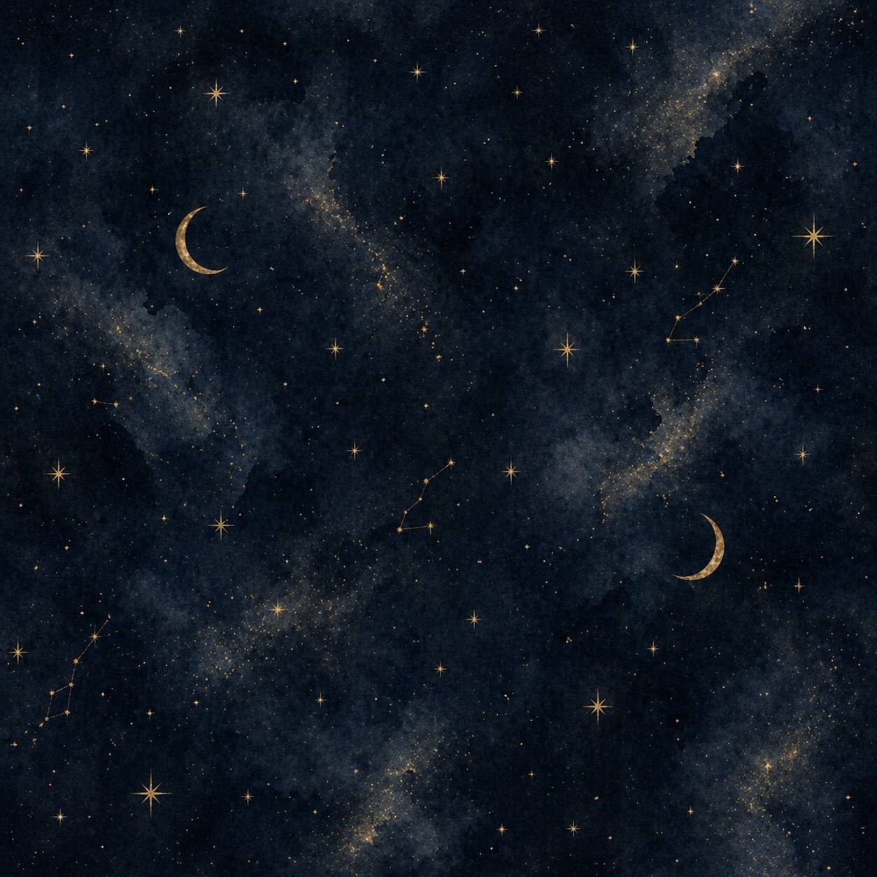 Dark midnight star-field texture for a moodier laundry page